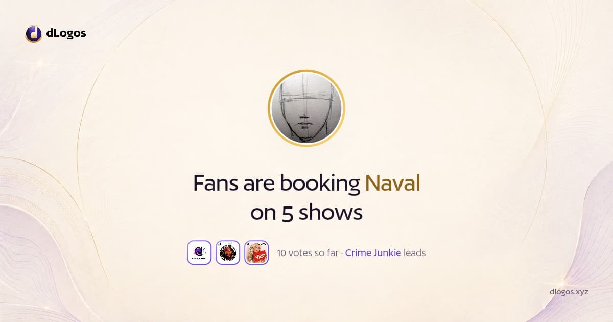 Speaker card: Naval on dLogos
