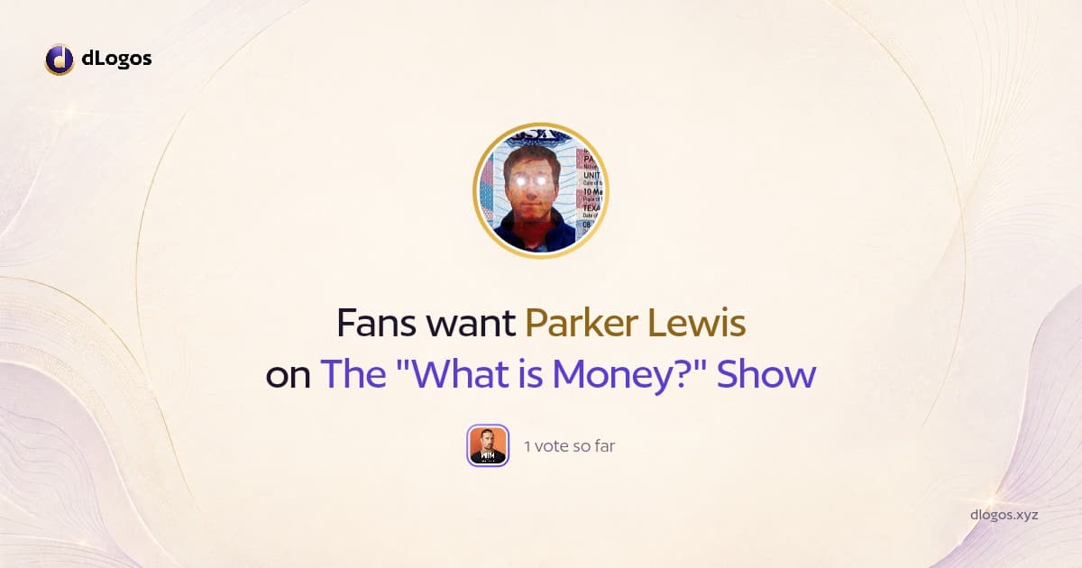 Speaker card: Parker Lewis on dLogos