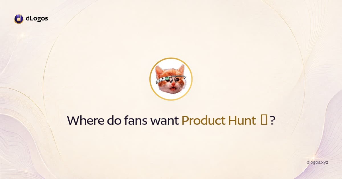 Speaker card: Product Hunt πΈ on dLogos