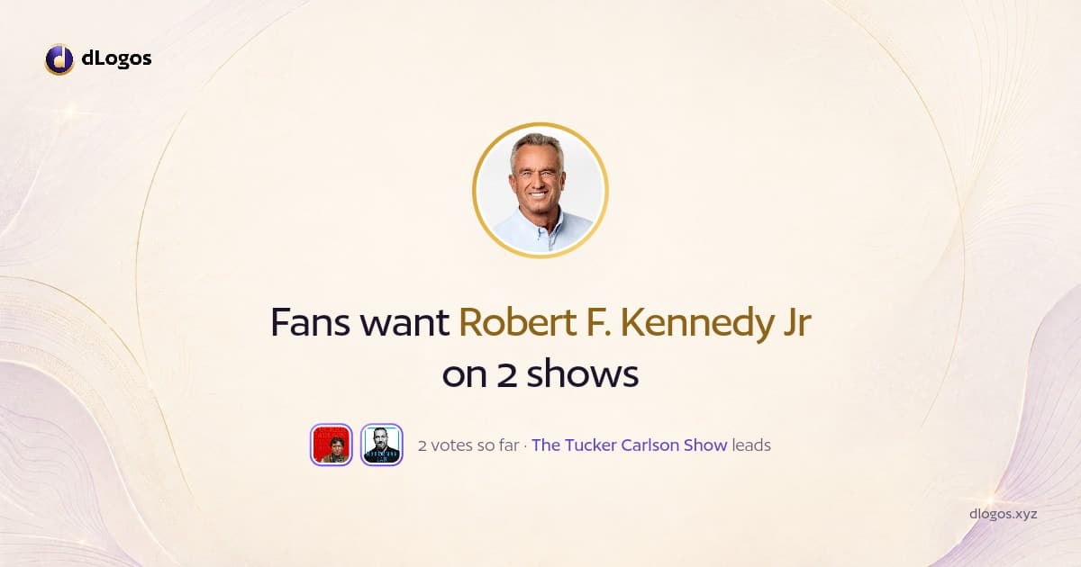 Speaker card: Robert F. Kennedy Jr on dLogos