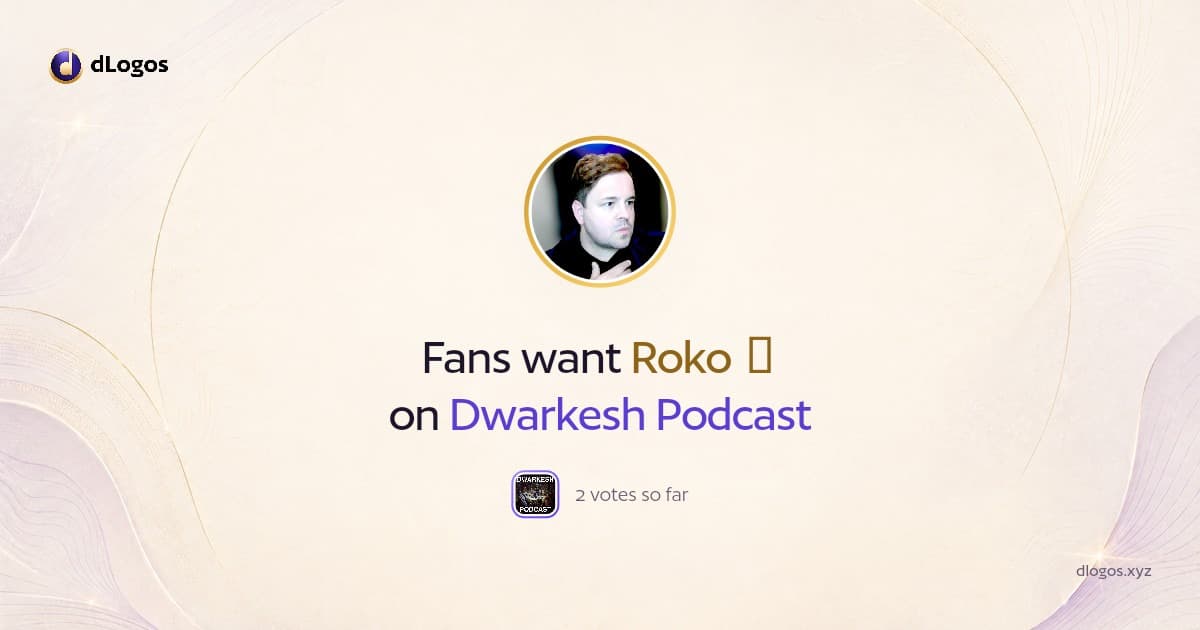 Speaker card: Roko π on dLogos