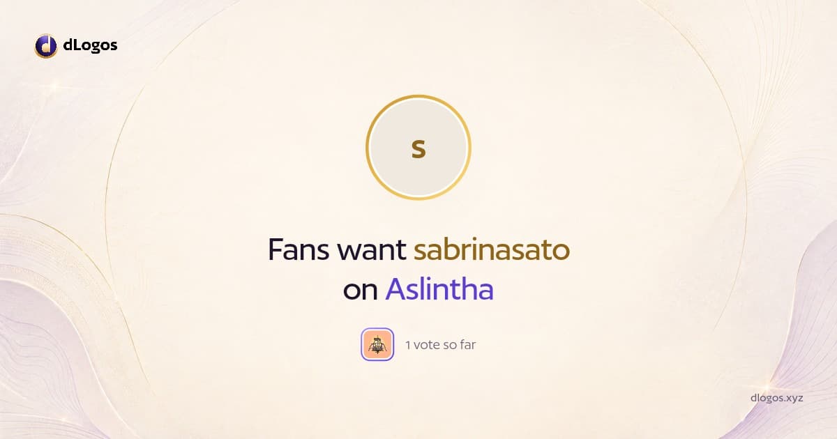 Speaker card: sabrinasato on dLogos