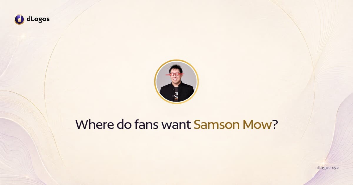 Speaker card: Samson Mow on dLogos