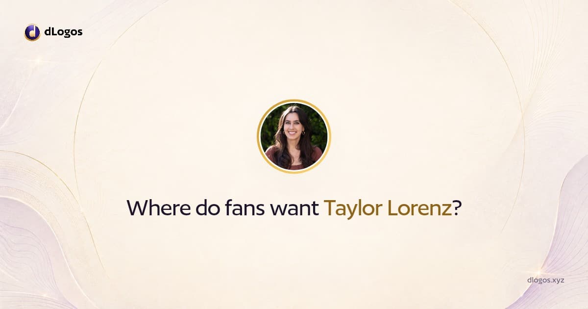 Speaker card: Taylor Lorenz on dLogos