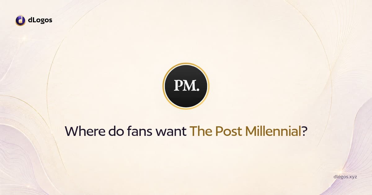 Speaker card: The Post Millennial on dLogos