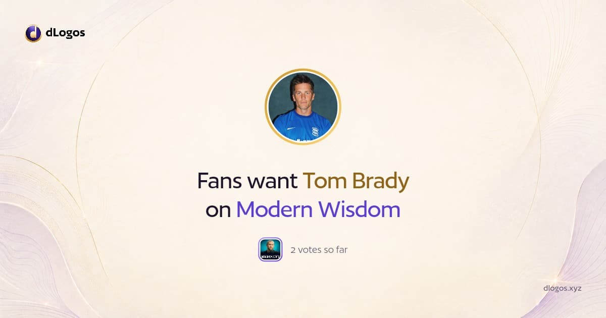 Speaker card: Tom Brady on dLogos