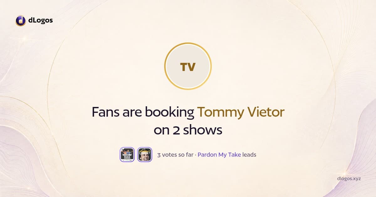 Speaker card: Tommy Vietor on dLogos