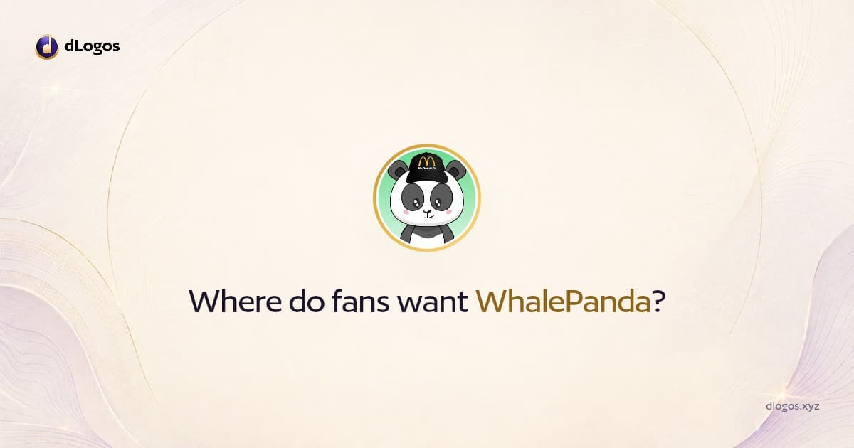 Speaker card: WhalePanda on dLogos