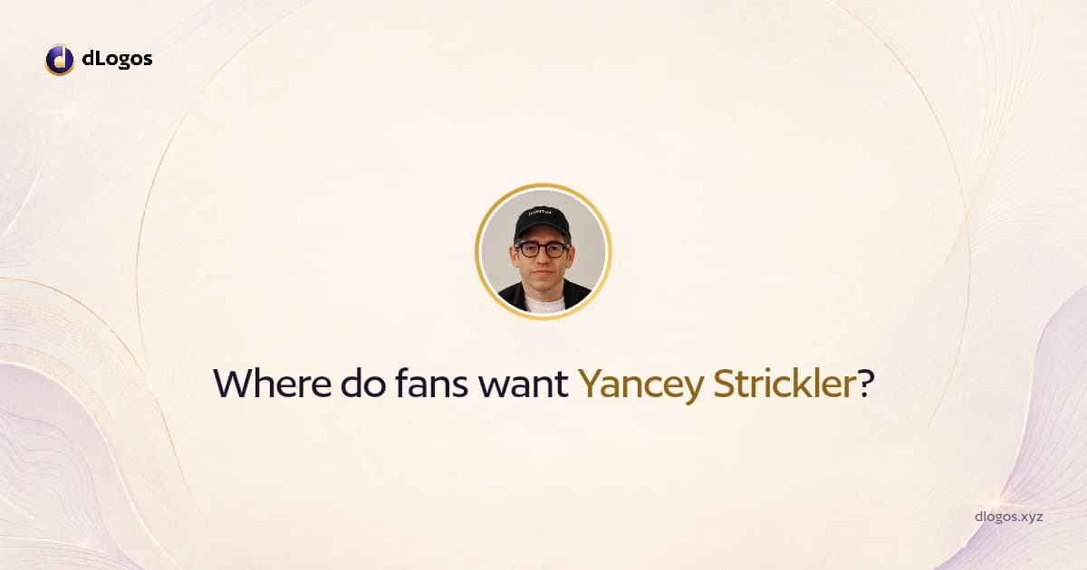 Speaker card: Yancey Strickler on dLogos