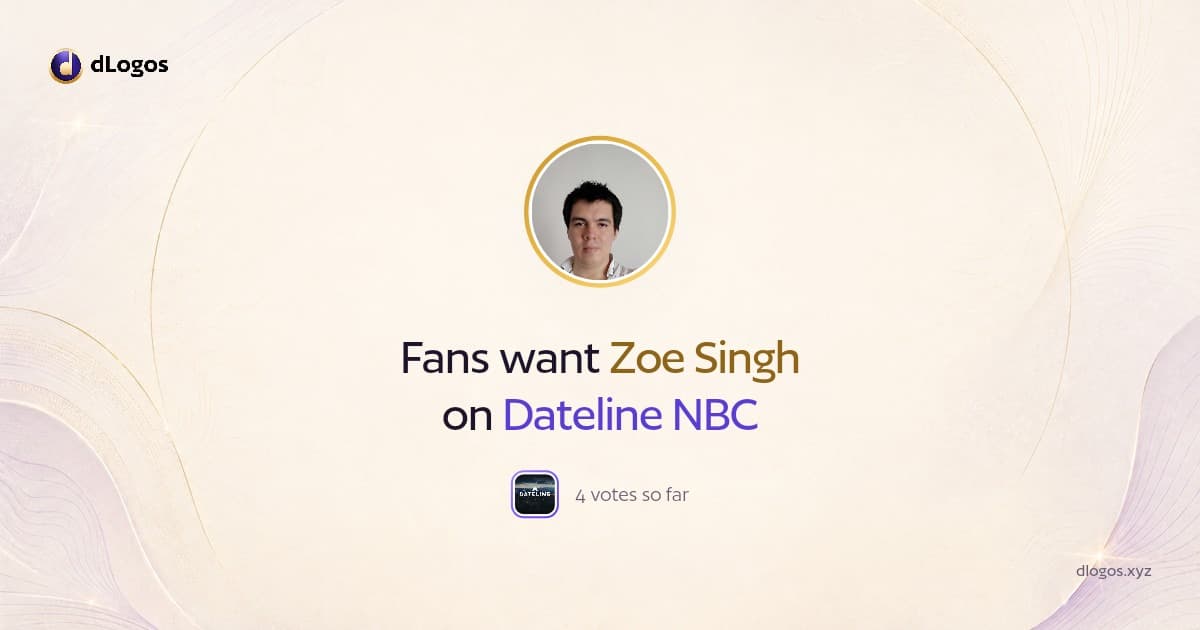 Speaker card: Zoe Singh on dLogos
